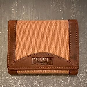 Duluth Trading Co Tan and Brown Money Clip
